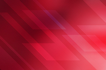 Red abstract background for card or banner with lines. illustration technology.