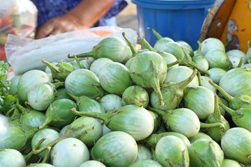 eggplant at street food