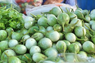 eggplant at street food