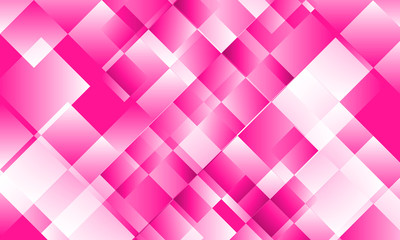 Plastic pink abstract background full of rectangles