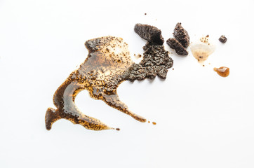Obraz premium coffee on a white background