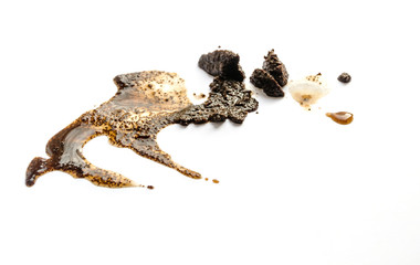 Fototapeta premium coffee on a white background