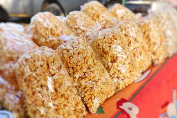 Popcorn in the market