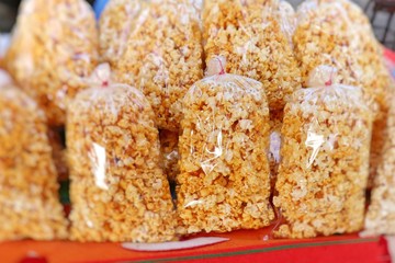 Popcorn in the market