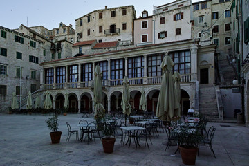 Naklejka premium Sibenik in croatia