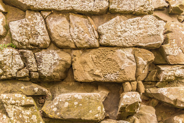 Vetulonia , Italy - stone wall