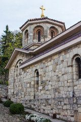 Fototapeta na wymiar Ruzhica Church is a Serbian Orthodox church located in the Belgrade Fortress, in Belgrade, Serbia.