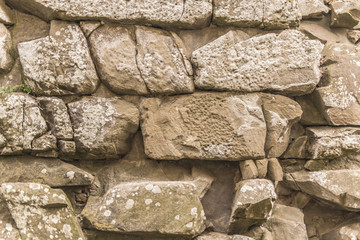 Vetulonia , Italy - stone wall