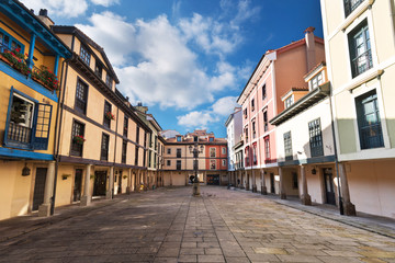 Fototapeta na wymiar Oviedo cityscape, Asturias, Spain.