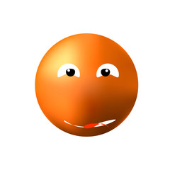 Funny face with tongue