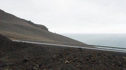 Steinbruch (Vulkangestein) auf der Reykjanes-Halbinsel - Süd-West-Island