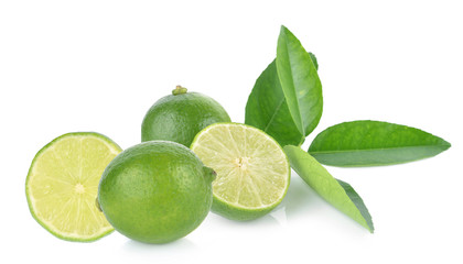 Lemon isolated on white