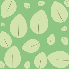 beautiful leafs pattern background