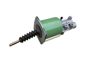 Vacuum booster. Spare part of the car brake system.