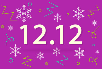12.12 campaign winter surprise sale business