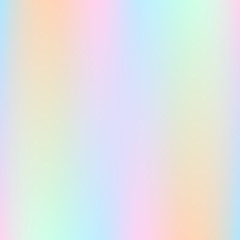 Abstract holographic background with pastel colors
