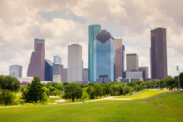Fototapeta na wymiar Panorama of Houston