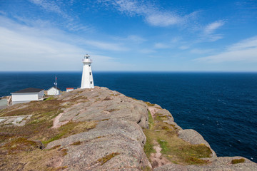 Fototapeta na wymiar Cape Spear Lighthouse