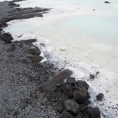 Fototapeta na wymiar Blaue Lagune 