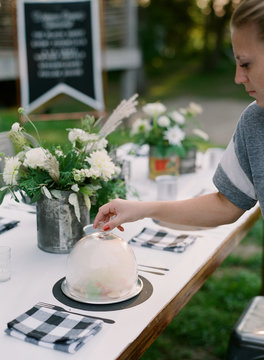 rustic tablesetting