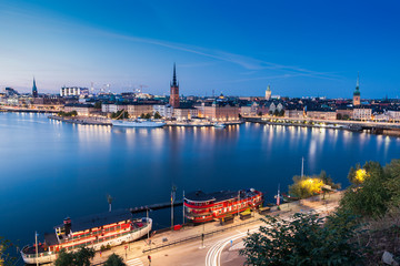 Obraz premium Panorama of Stockholm