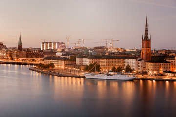 Fototapeta na wymiar Panorama of Stockholm