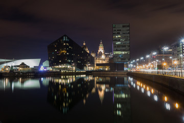 Fototapeta na wymiar Liverpool Cityscape