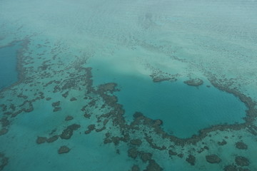 Great Barrier Reef von Oben fotografiert - Australien