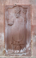 Epitaph in the Cistercian Abbey of Bronbach in Reicholzheim near Wertheim, Germany