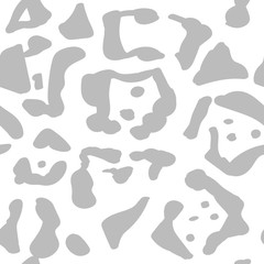 seamless abstract pattern with leopard spots print