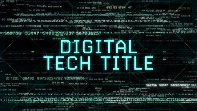 Digital Tech Title