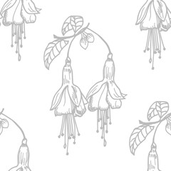 seamless pattern with flower