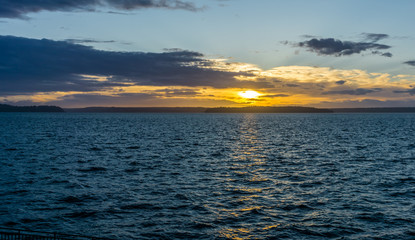 Golden Sunset Scene 2