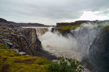 Iceland. Dettifoss Waterfall.