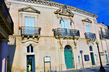 penna musso iacono palace century XIX Scicli Sicily Italy