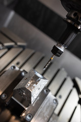 Fototapeta na wymiar Industrial milling machine