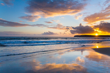 Obraz premium California Ocean Sunset