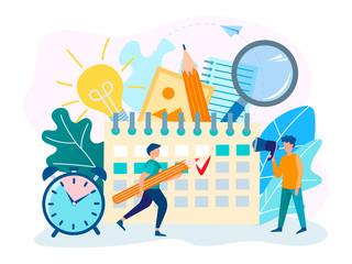 Deadline and Teamwork at the office.