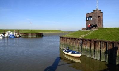 Naklejka premium Dangast Schiffsanleger