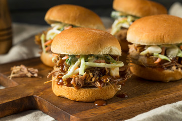 Homemade Pulled Pork Sliders