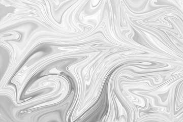 Abstract Gray Black and White Marble Ink Pattern Background