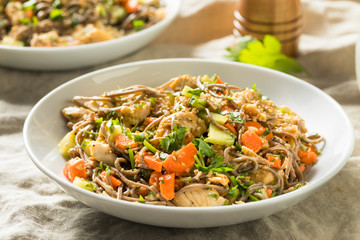 Healthy Homemade Soba Noodle Bowl