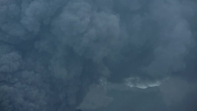 Mt Bromo a remote erupting active barren volcanic mountain volcano Java 