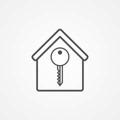 Home vector icon sign symbol