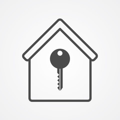 Home vector icon sign symbol