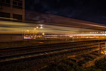 Obraz premium Langzeitbelichtung ICN