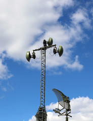 Radio relay antennas