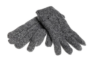 Gloves on white background