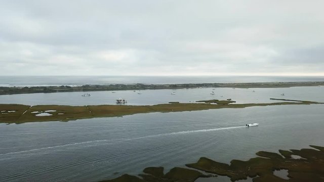 State Park Boat Basin, Robert Moses Crossway Bridge Harbor, Robbins Rest, New York United States