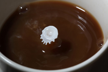 ミルクのスプラッシュ